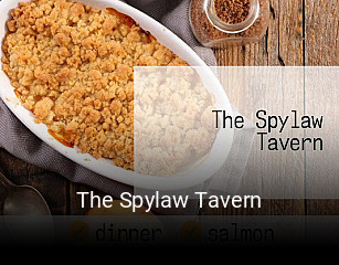 The Spylaw Tavern reserve table