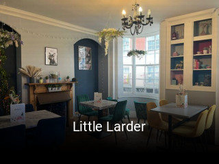Little Larder reserve table