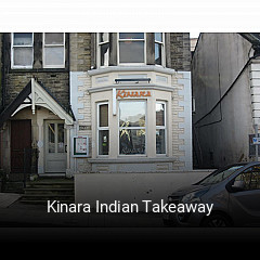 Kinara Indian Takeaway book table