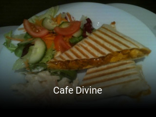 Cafe Divine reserve table