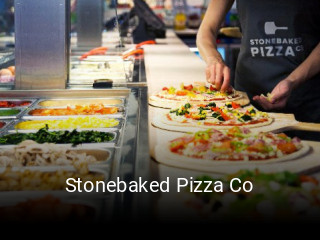 Stonebaked Pizza Co reserve table