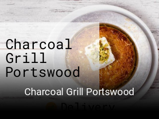 Charcoal Grill Portswood book table