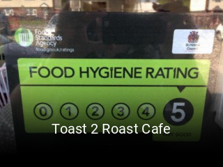 Toast 2 Roast Cafe reservation