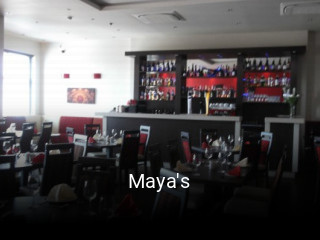 Maya's table reservation