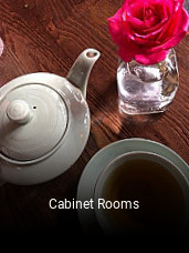 Cabinet Rooms book table