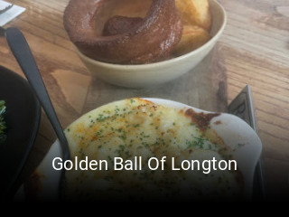 Golden Ball Of Longton reserve table