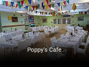 Poppy's Cafe table reservation