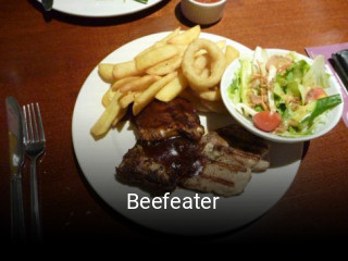 Beefeater table reservation