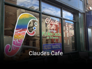 Claudes Cafe reserve table