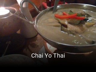 Chai Yo Thai reserve table