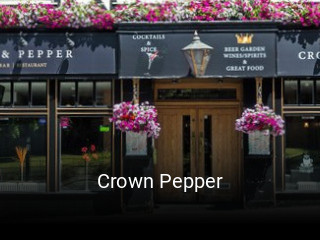 Crown Pepper table reservation