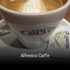 Alfresco Caffe table reservation