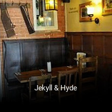 Jekyll & Hyde table reservation