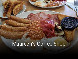 Book a table now at Maureen's Coffee Shop