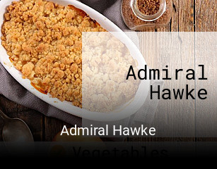 Book a table now at Admiral Hawke