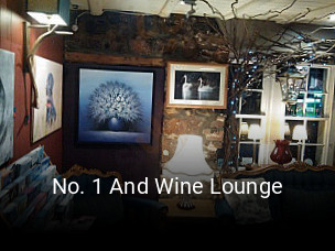 Book a table now at No. 1 And Wine Lounge