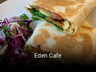 Book a table now at Eden Cafe