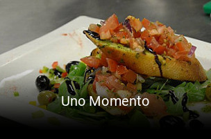 Book a table now at Uno Momento