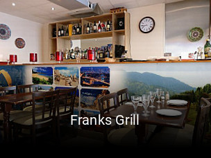 Book a table now at Franks Grill