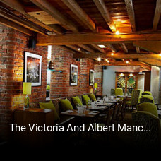 Book a table now at The Victoria And Albert Manchester Marriott Victoria Albert (old)