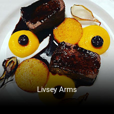 Book a table now at Livsey Arms