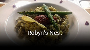 Book a table now at Robyn's Nest